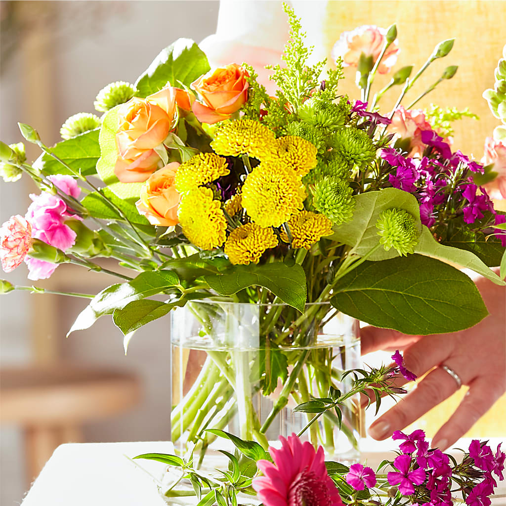 Bold & Bright – A Florist Original – Eastland Heaven Sent Floral, Eastland TX