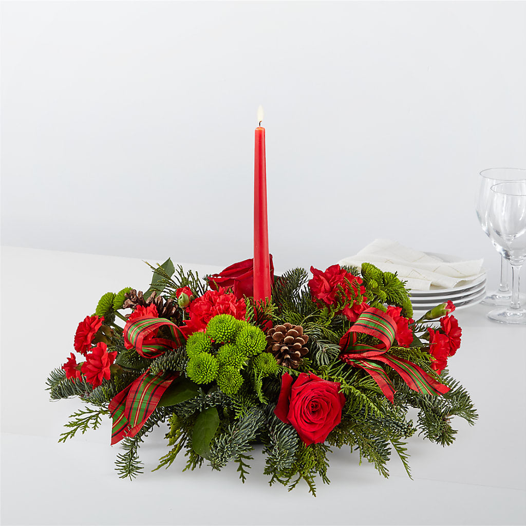 By the Candlelight Centerpiece – Eastland Heaven Sent Floral, Eastland TX