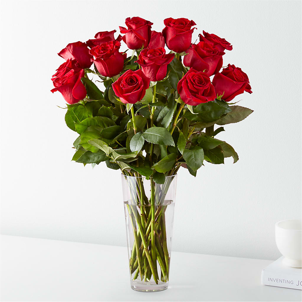 Long Stem Red Rose Bouquet – Eastland Heaven Sent Floral, Eastland TX
