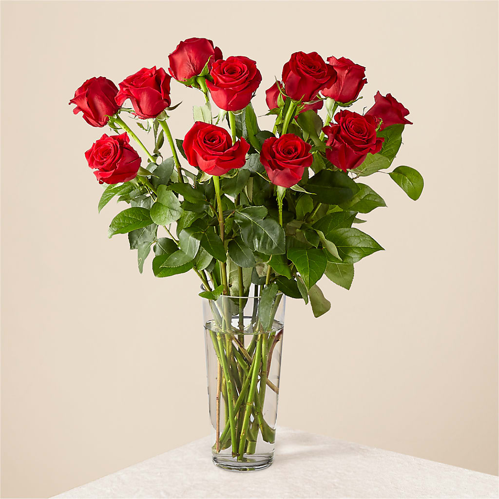 Long Stem Red Rose Bouquet – Eastland Heaven Sent Floral, Eastland TX