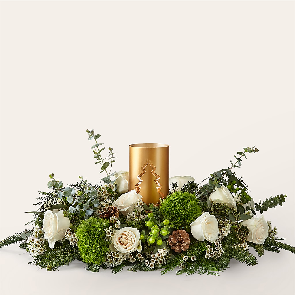 Chestnuts Roasting Centerpiece – Eastland Heaven Sent Floral, Eastland TX
