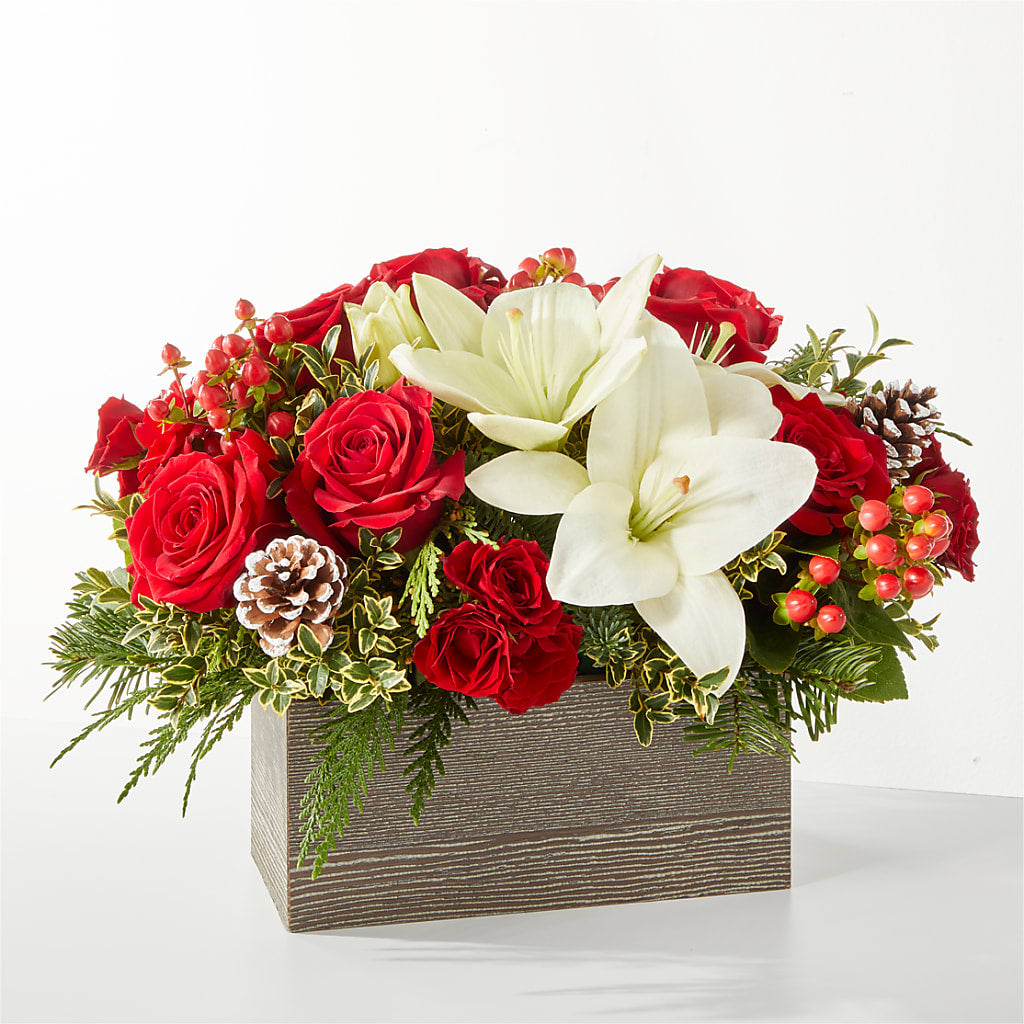 Snowy Wonderland Bouquet – Eastland Heaven Sent Floral, Eastland TX