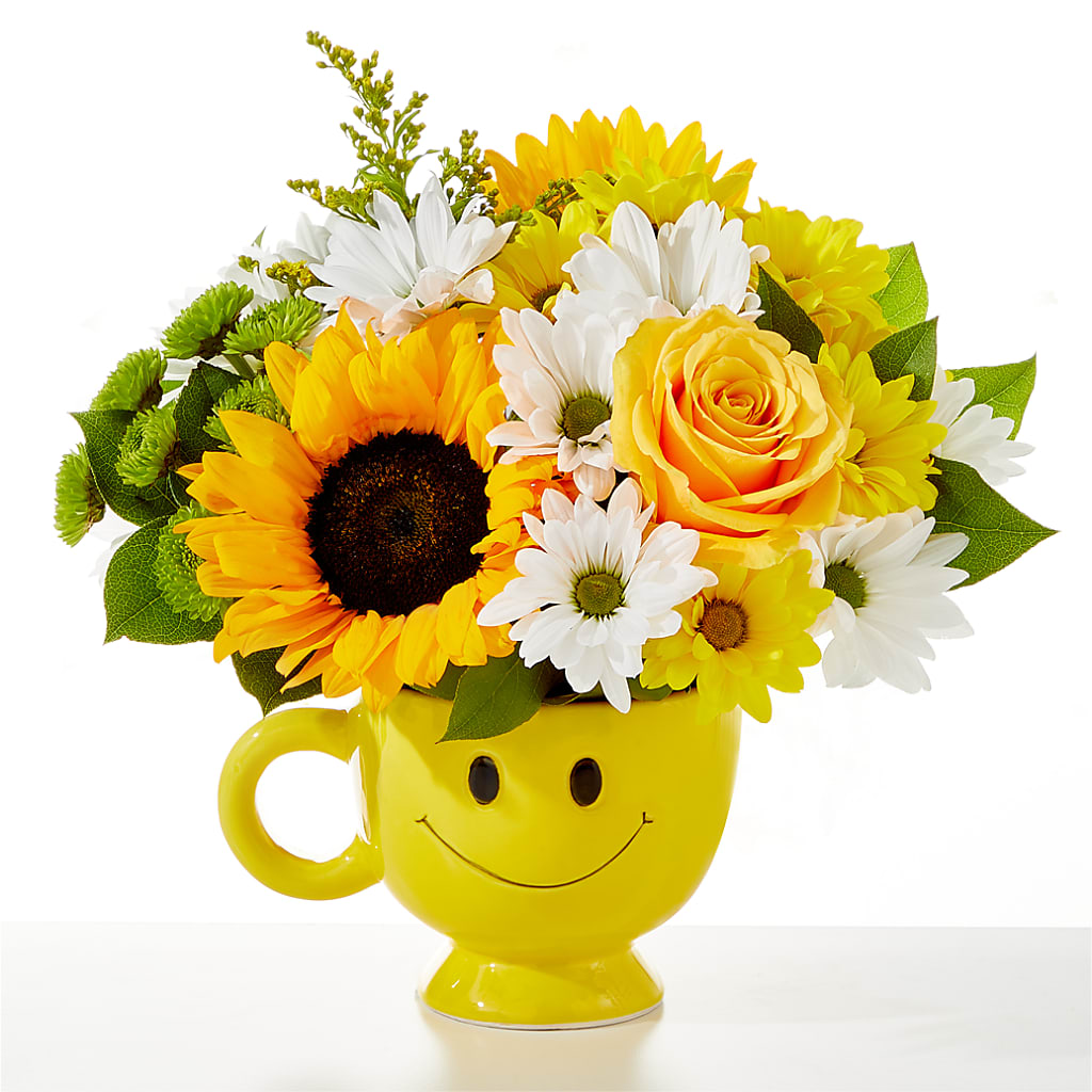 Be Happy Bouquet – Eastland Heaven Sent Floral, Eastland TX