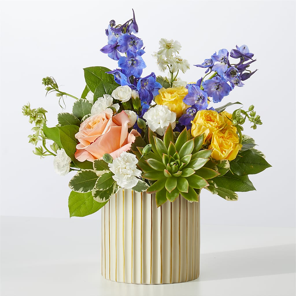 Cobalt Reverie Bouquet – Eastland Heaven Sent Floral, Eastland TX