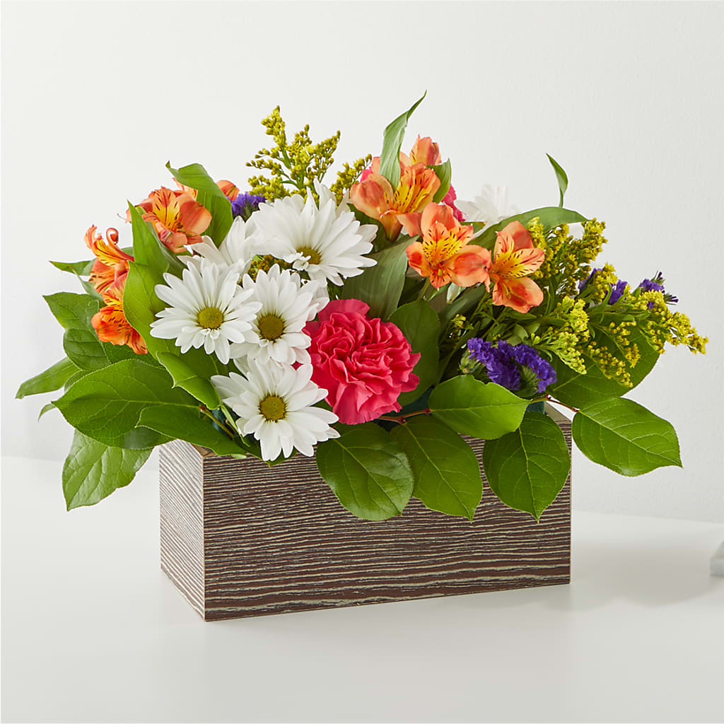 Oopsie Daisy Box Bouquet – Eastland Heaven Sent Floral, Eastland TX