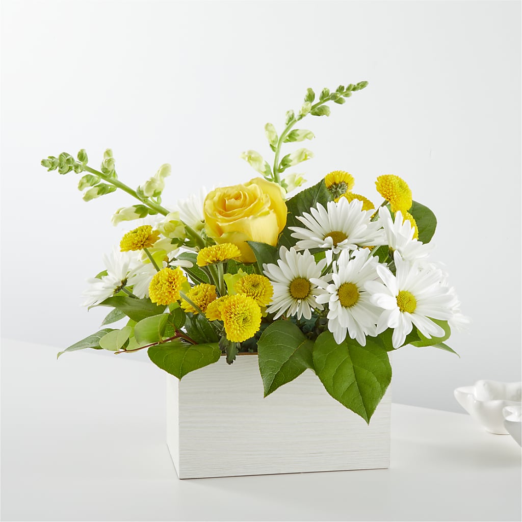 Sun Salutation Box Bouquet – Eastland Heaven Sent Floral, Eastland TX