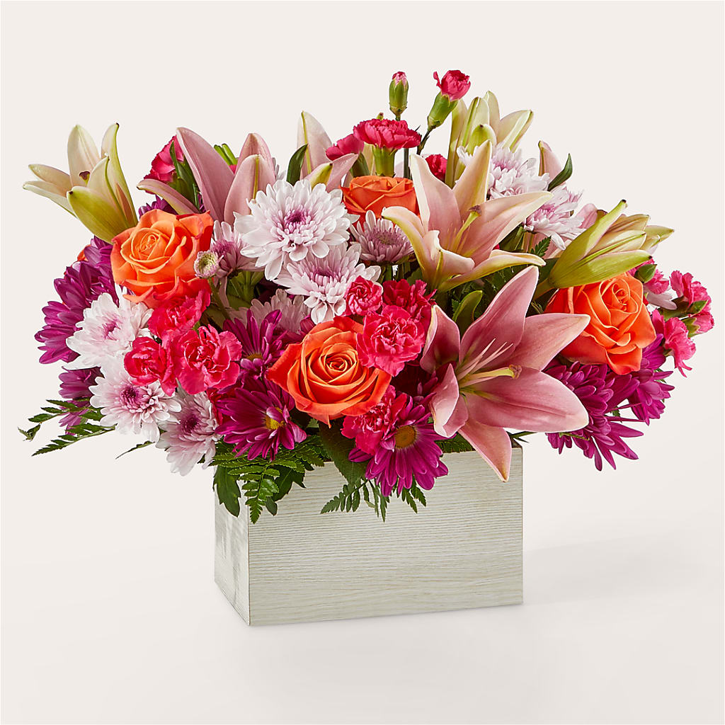 Light of My Life Box Bouquet – Eastland Heaven Sent Floral, Eastland TX