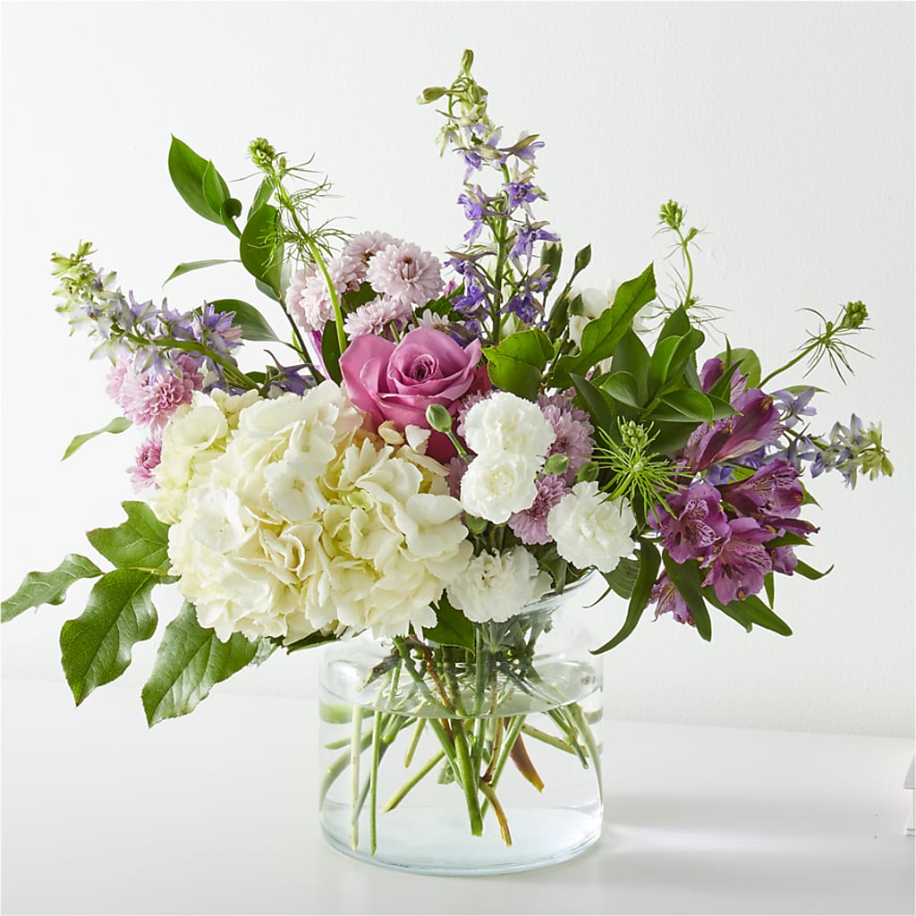 Violet Caress Bouquet – Eastland Heaven Sent Floral, Eastland TX