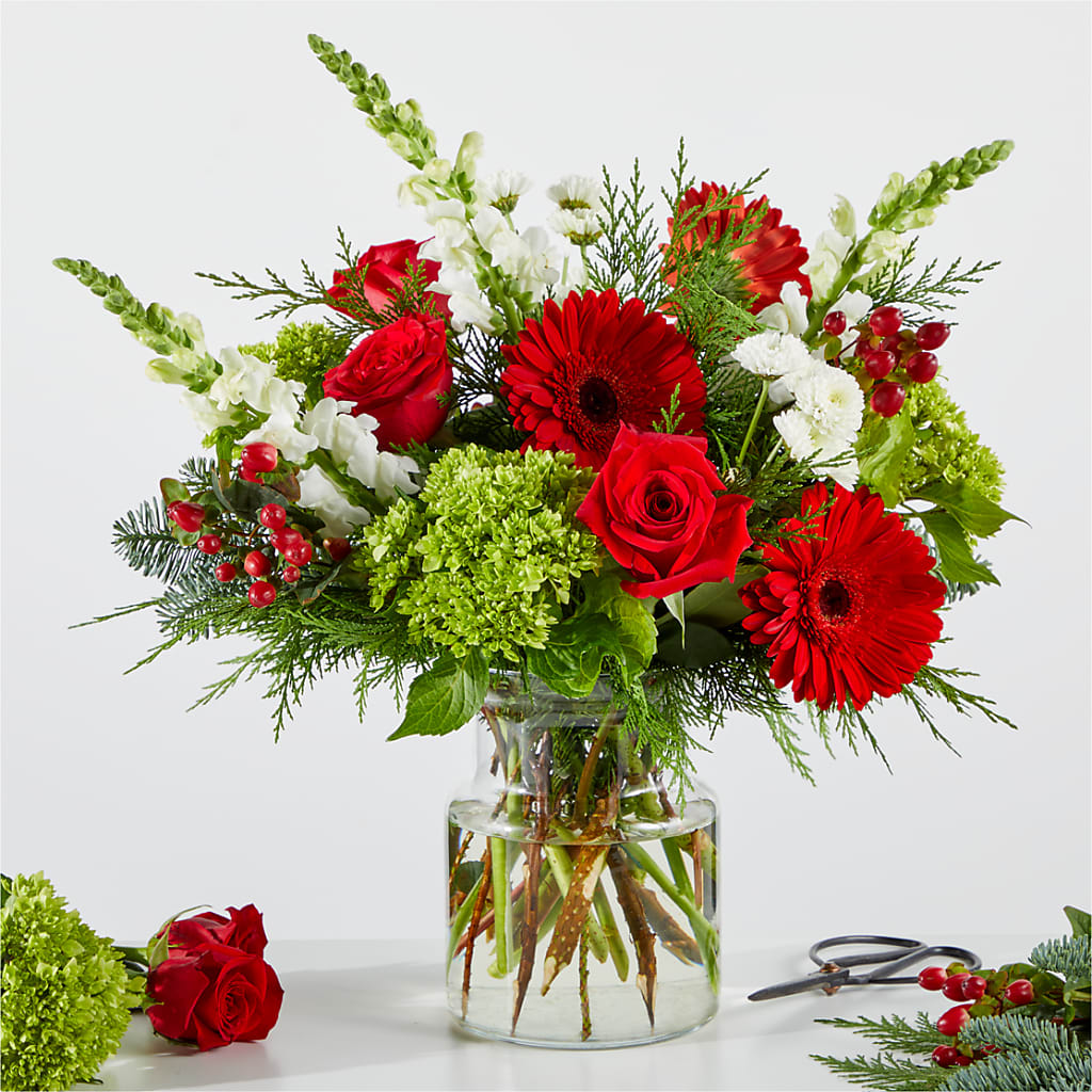 Merry Moment Bouquet – A Florist Original – Eastland Heaven Sent Floral, Eastland TX