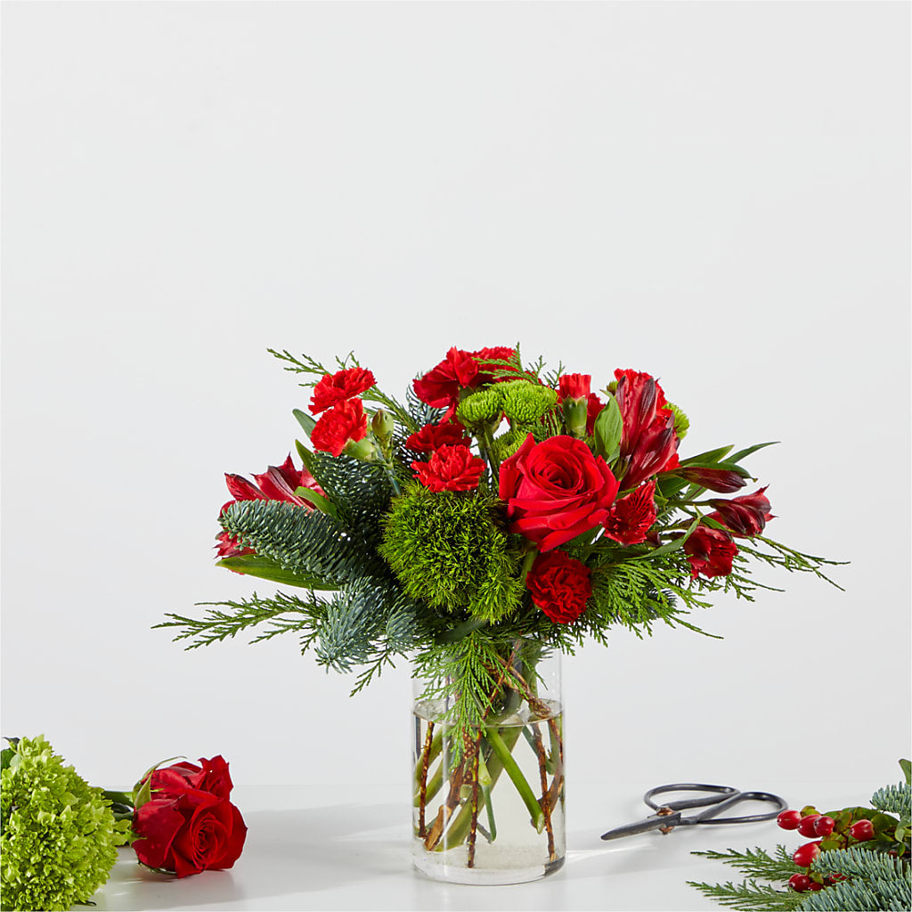 Merry Moment Bouquet – A Florist Original – Eastland Heaven Sent Floral, Eastland TX