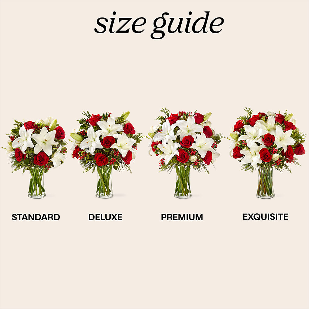 Sparkling Snowflakes Bouquet – Eastland Heaven Sent Floral, Eastland TX