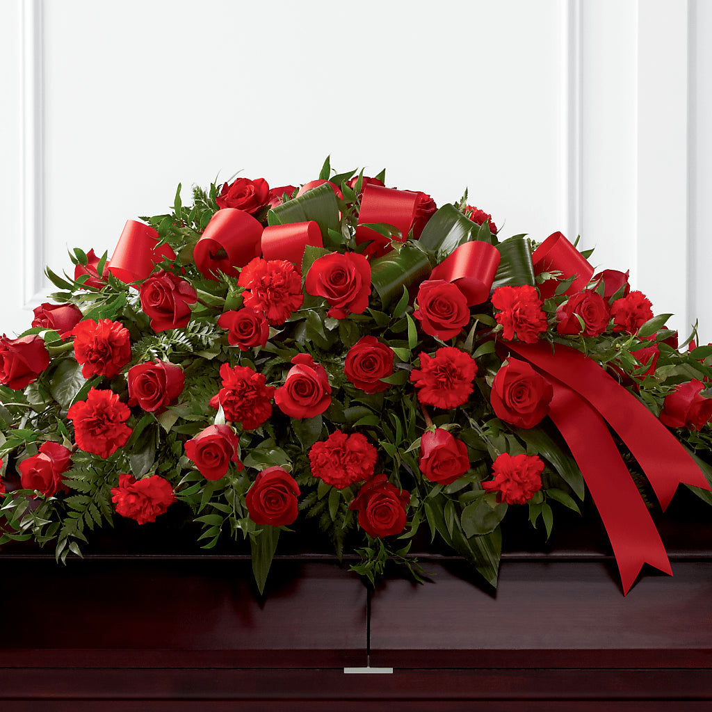 Tribute of Life Casket Spray – Eastland Heaven Sent Floral, Eastland TX