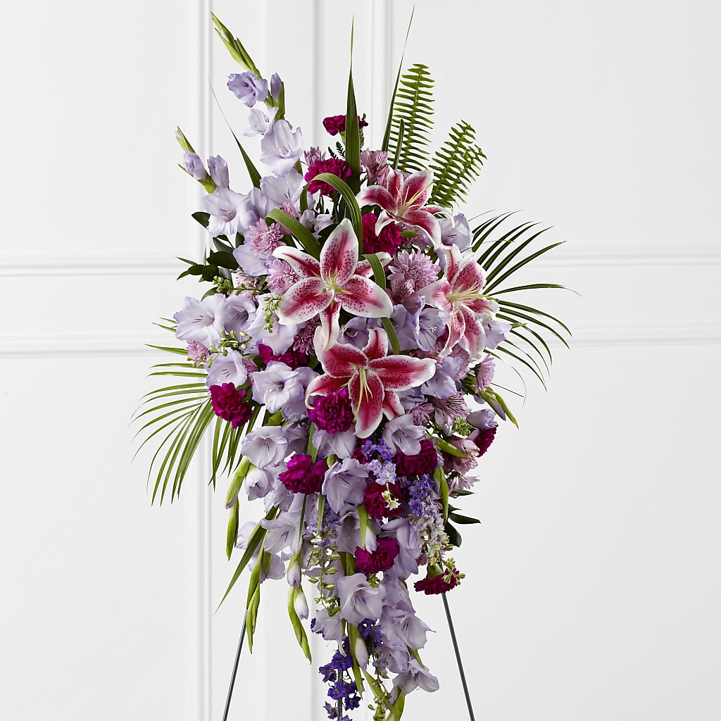 Tender Touch Standing Spray – Eastland Heaven Sent Floral, Eastland TX