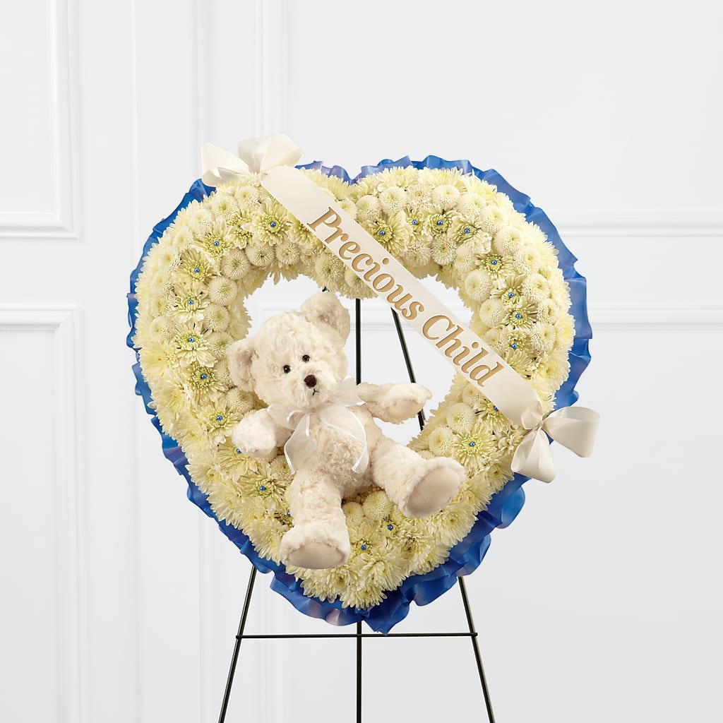Precious Child Standing Heart – Eastland Heaven Sent Floral, Eastland TX