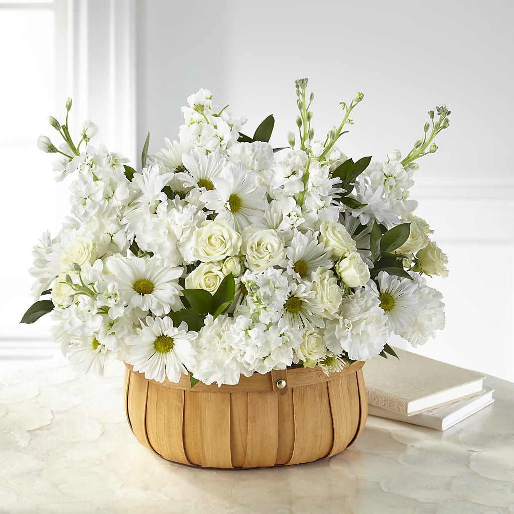 Graceful Garden Basket – Eastland Heaven Sent Floral, Eastland TX