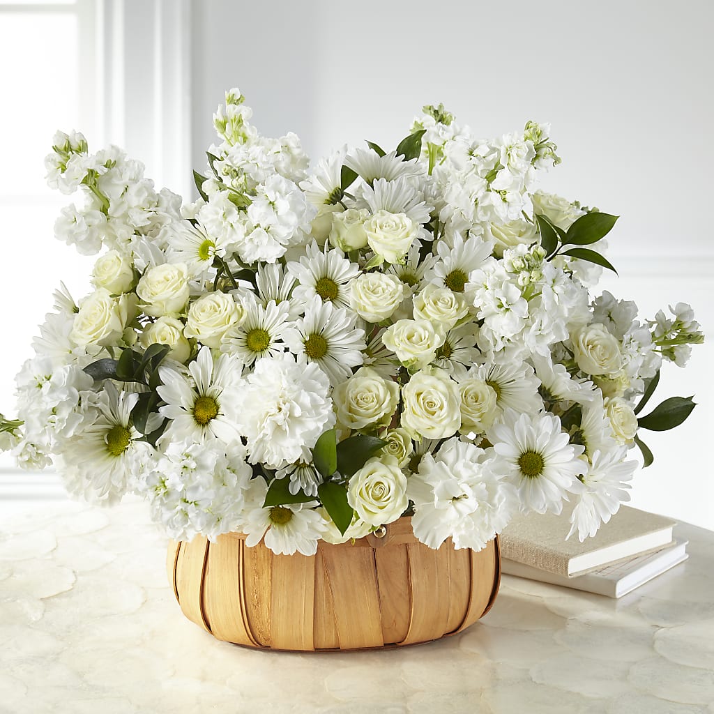 Graceful Garden Basket – Eastland Heaven Sent Floral, Eastland TX