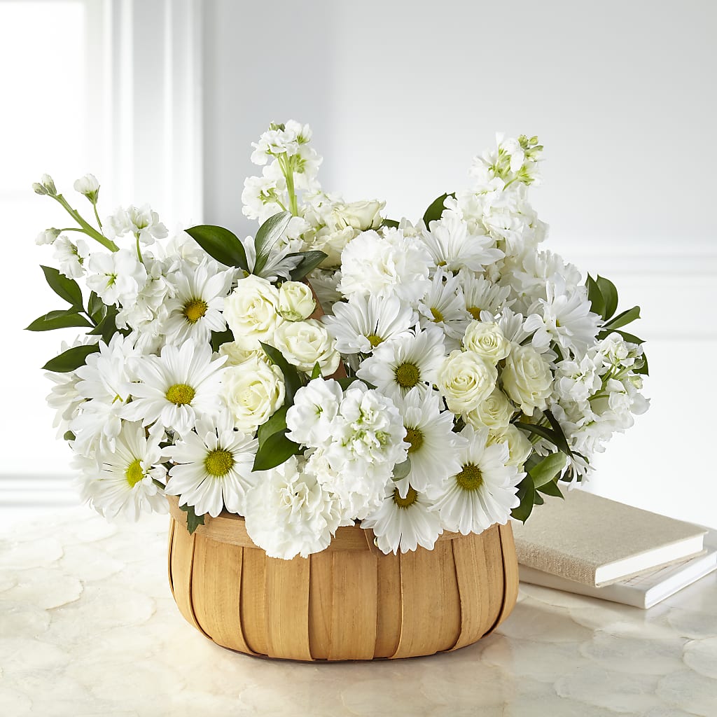 Graceful Garden Basket – Eastland Heaven Sent Floral, Eastland TX