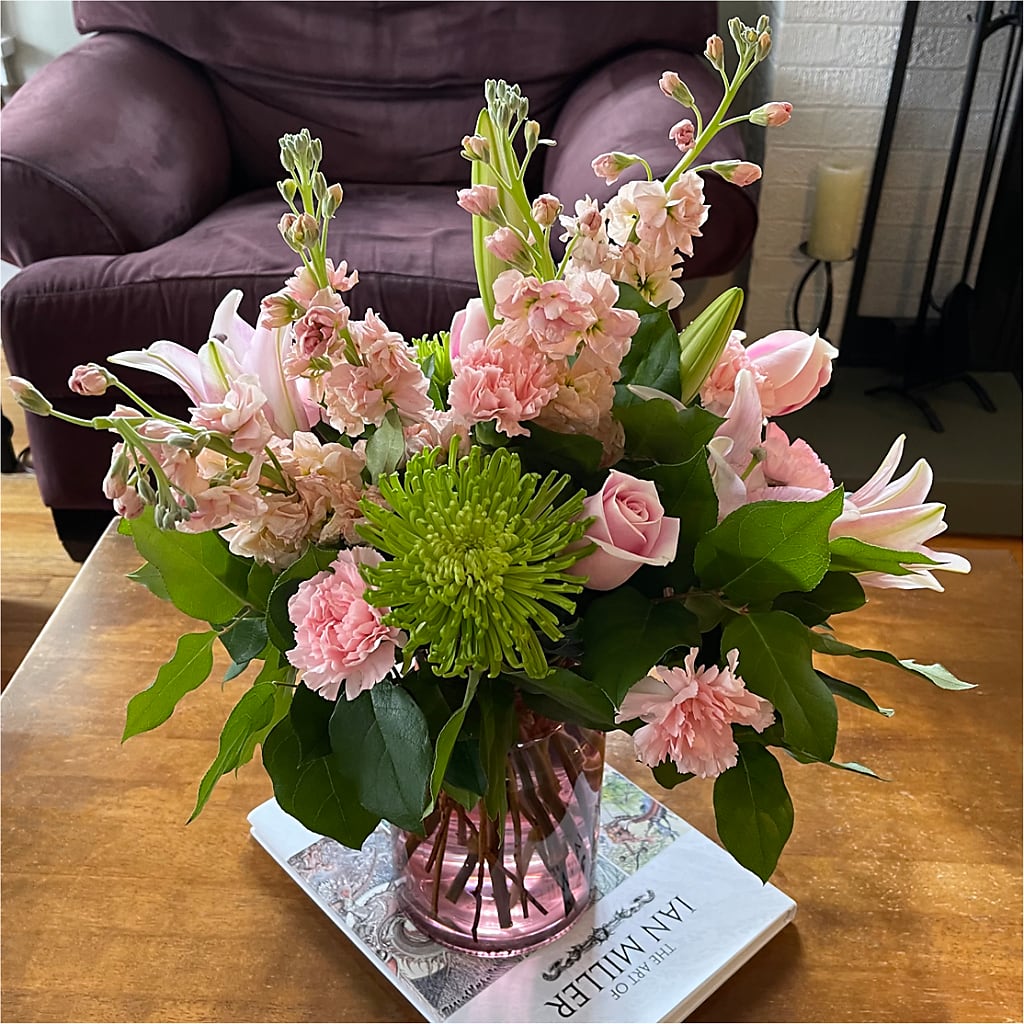 Pretty in Pink Bouquet – Eastland Heaven Sent Floral, Eastland TX