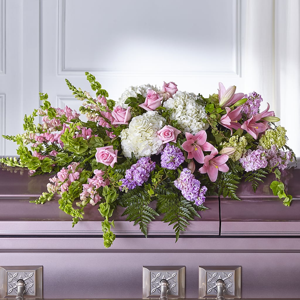 Life's Gratitude Casket Spray – Eastland Heaven Sent Floral, Eastland TX