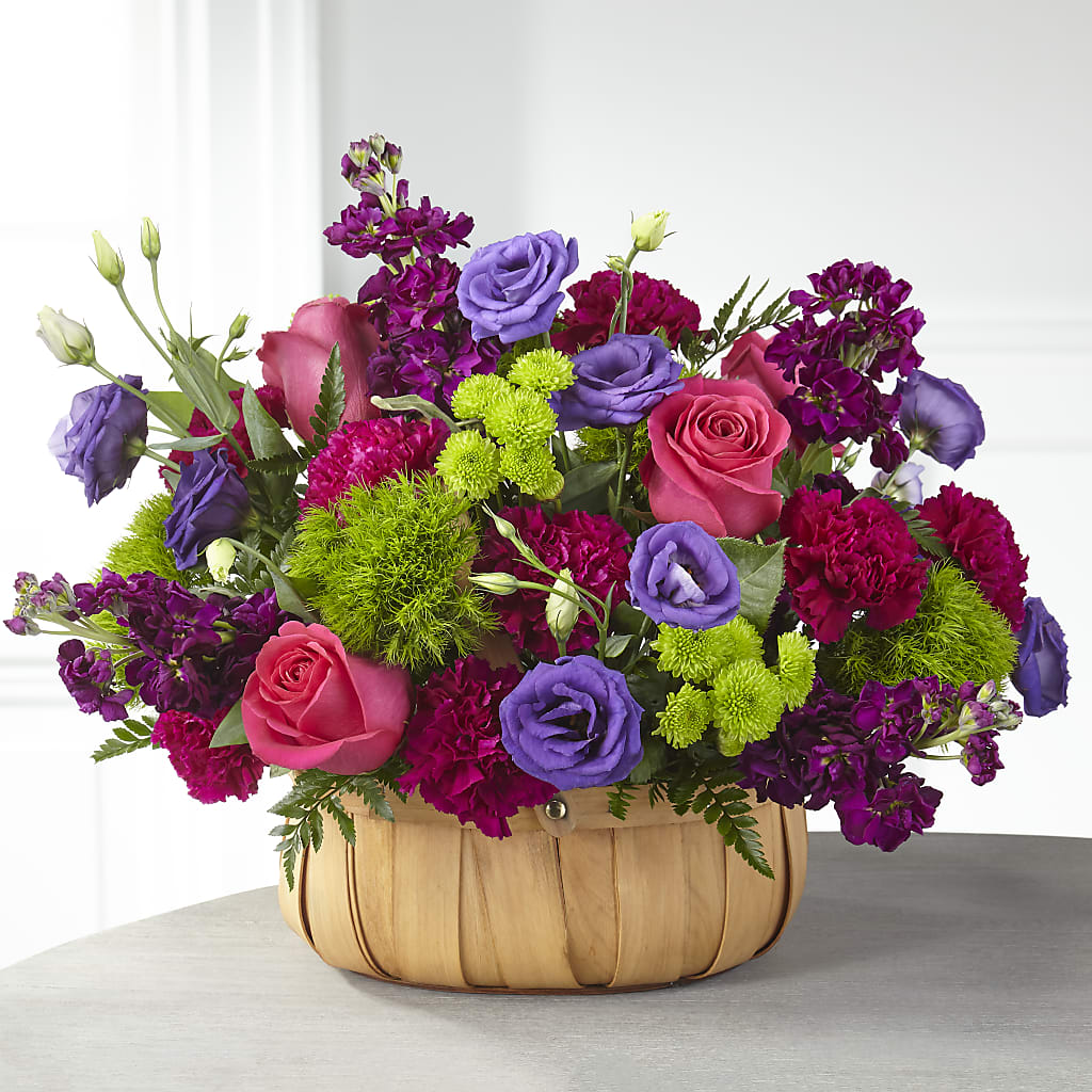 Serene Sanctuary Basket – Eastland Heaven Sent Floral, Eastland TX