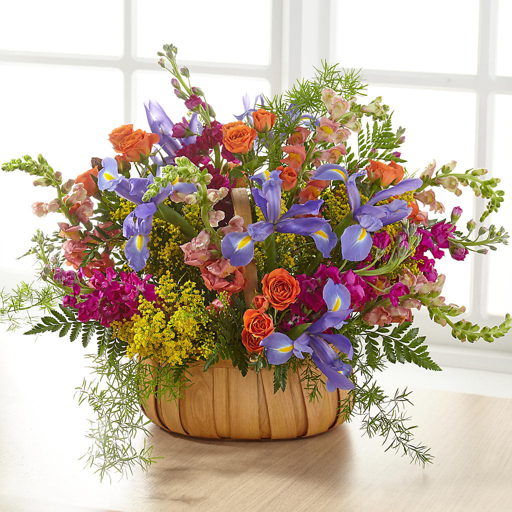 Garden of Life Basket – Eastland Heaven Sent Floral, Eastland TX