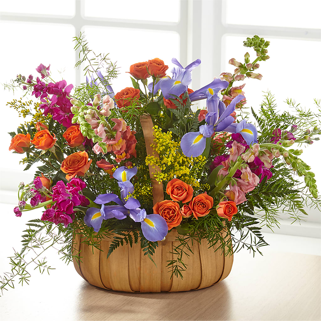 Garden of Life Basket – Eastland Heaven Sent Floral, Eastland TX