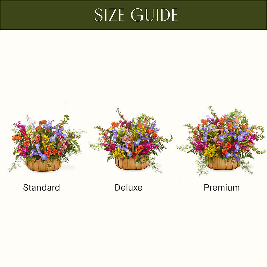 Garden of Life Basket – Eastland Heaven Sent Floral, Eastland TX