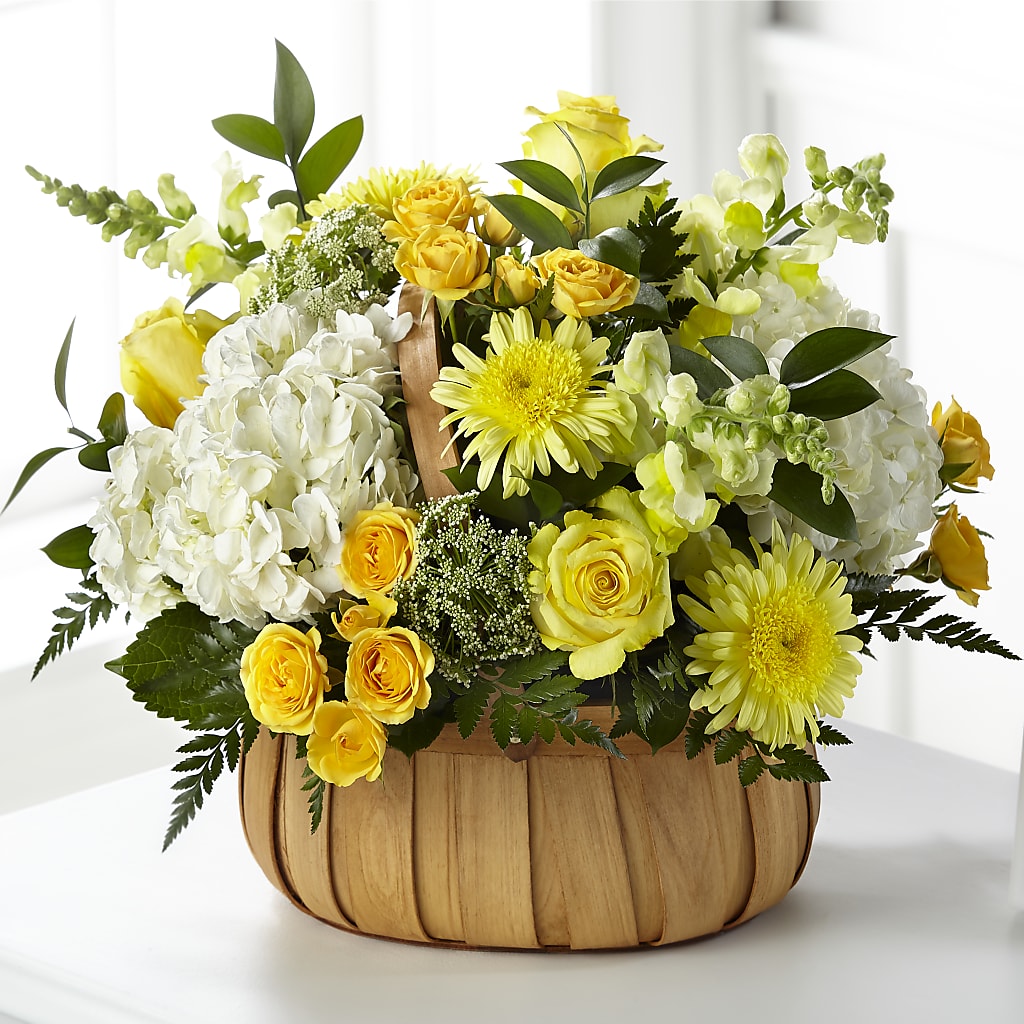 Rustic Remembrance Basket – Eastland Heaven Sent Floral, Eastland TX