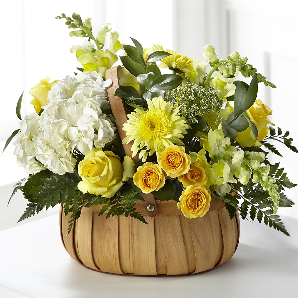 Rustic Remembrance Basket – Eastland Heaven Sent Floral, Eastland TX