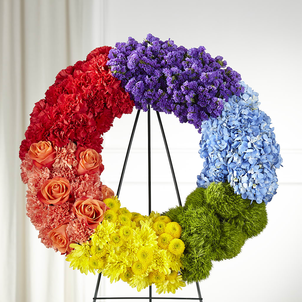 Circle of Love Wreath – Eastland Heaven Sent Floral, Eastland TX
