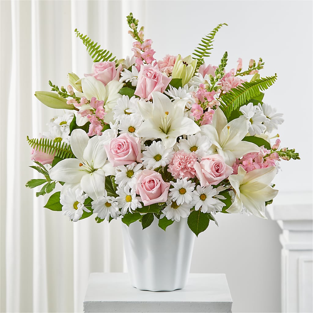 Soft Touch Tabletop Basket – Eastland Heaven Sent Floral, Eastland TX