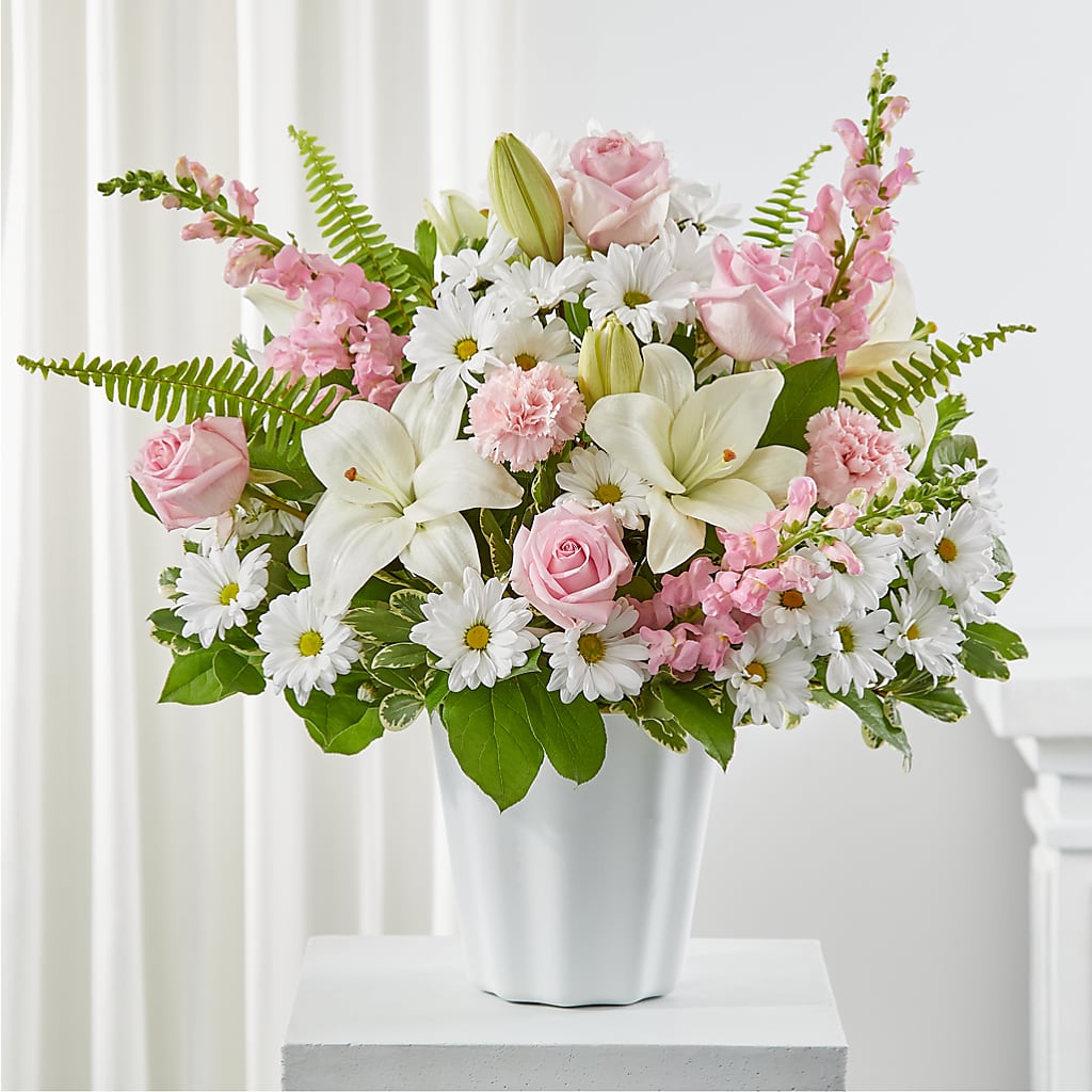 Soft Touch Tabletop Basket – Eastland Heaven Sent Floral, Eastland TX