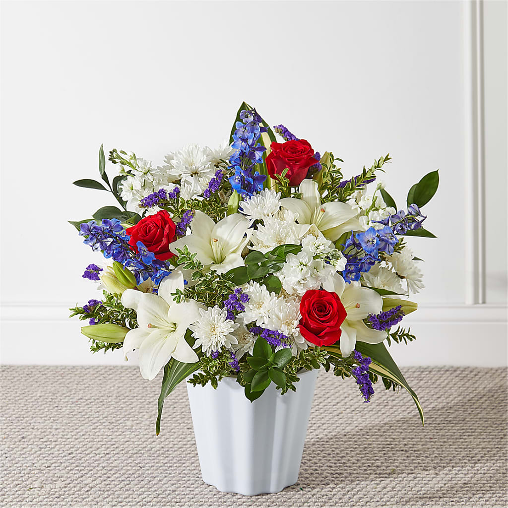 Consoled Floor Basket – Eastland Heaven Sent Floral, Eastland TX