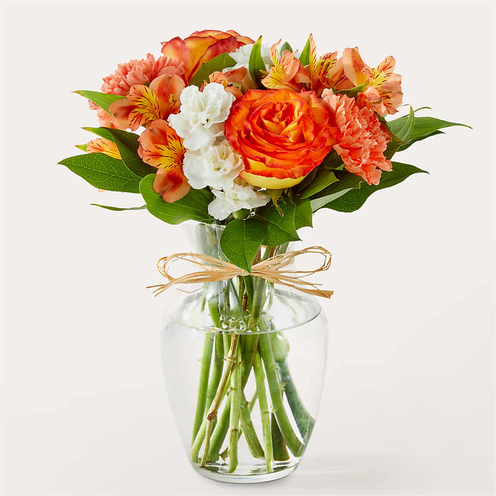 Apricot Glow Bouquet – Eastland Heaven Sent Floral, Eastland TX