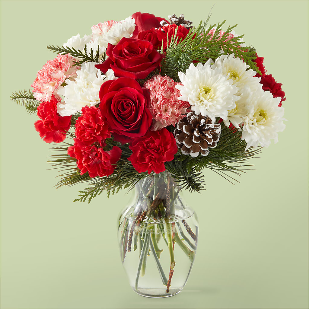 Candy Cane Lane Bouquet – Eastland Heaven Sent Floral, Eastland TX