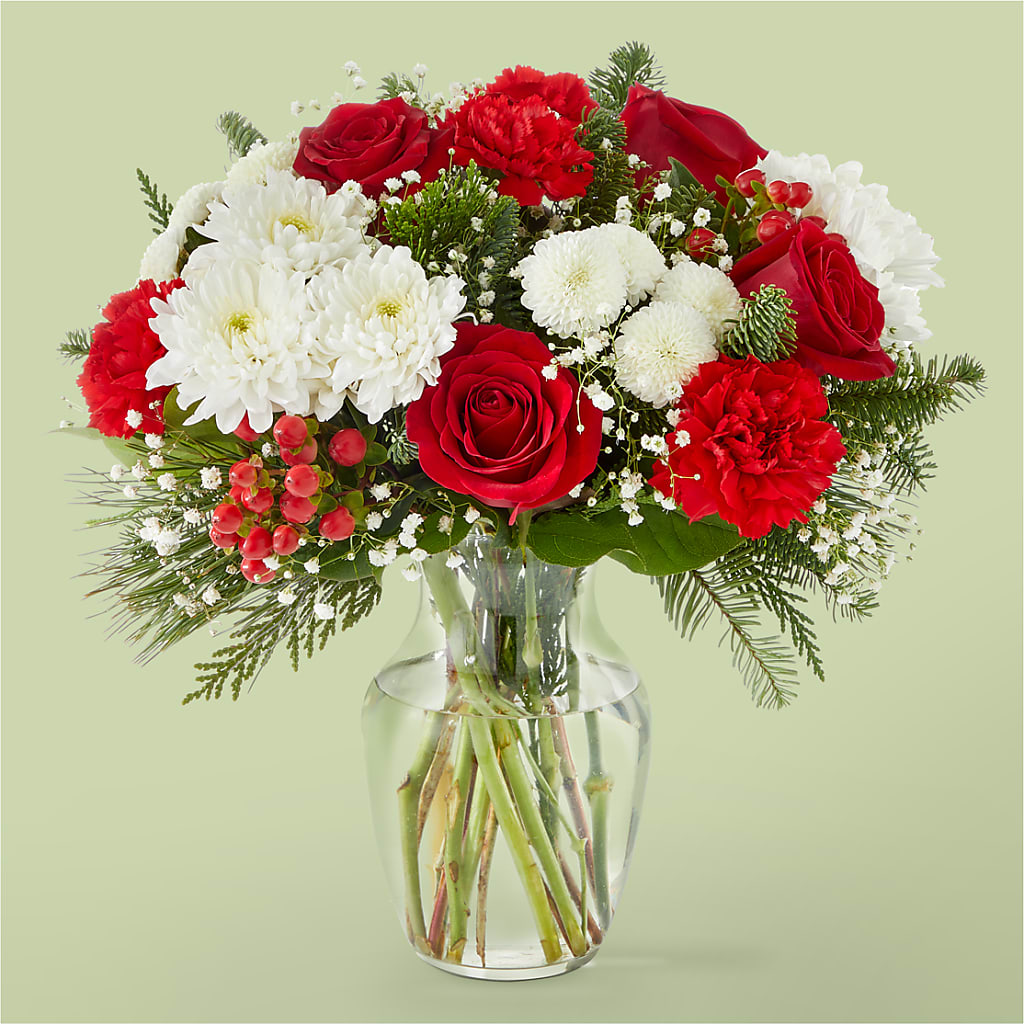 Chance of Flurries Bouquet – Eastland Heaven Sent Floral, Eastland TX
