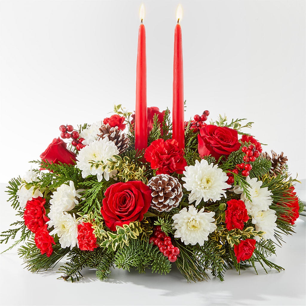 Holiday Soiree Centerpiece – Eastland Heaven Sent Floral, Eastland TX