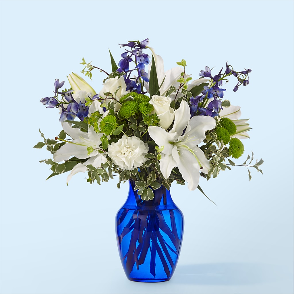Santorini Bouquet – Eastland Heaven Sent Floral, Eastland TX