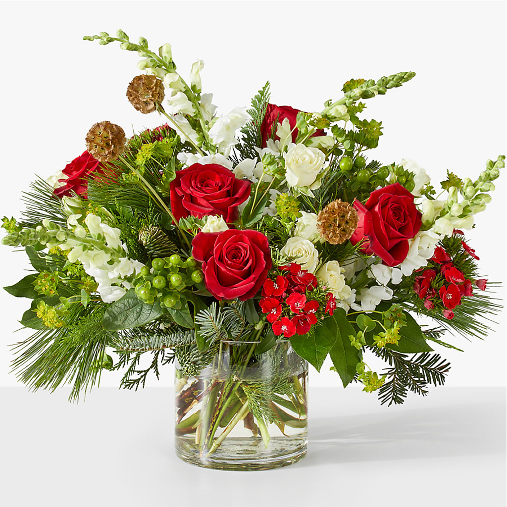Deck the Halls Bouquet – Eastland Heaven Sent Floral, Eastland TX