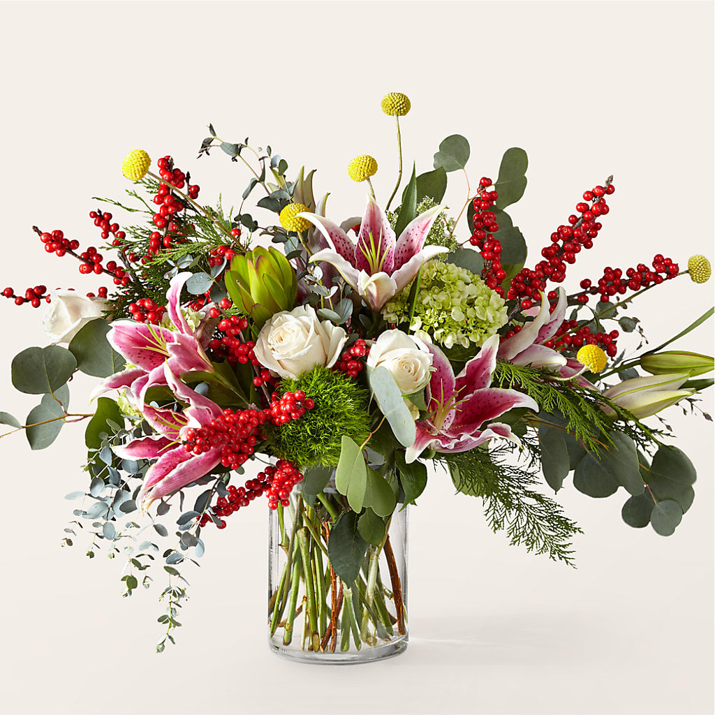 Berry & Bright Bouquet – Eastland Heaven Sent Floral, Eastland TX