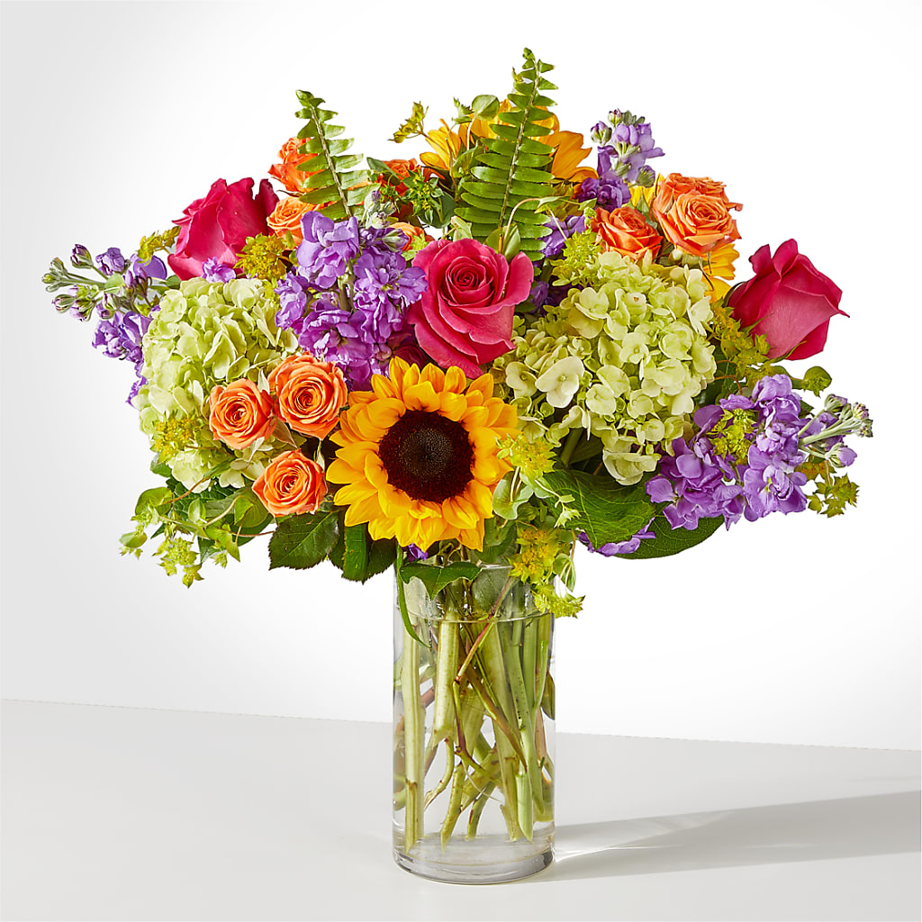 Vibrant Greetings Bouquet – Eastland Heaven Sent Floral, Eastland TX