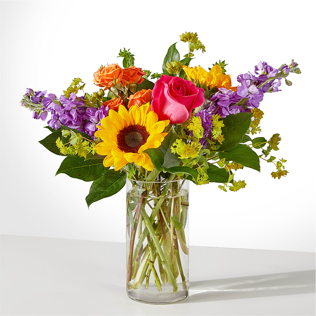 Vibrant Greetings Bouquet – Eastland Heaven Sent Floral, Eastland TX