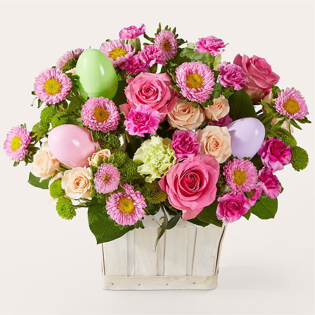 Get Eggcited Basket – Eastland Heaven Sent Floral, Eastland TX
