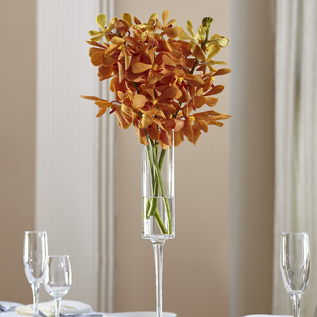 Orange Mokara Bouquet – Eastland Heaven Sent Floral, Eastland TX