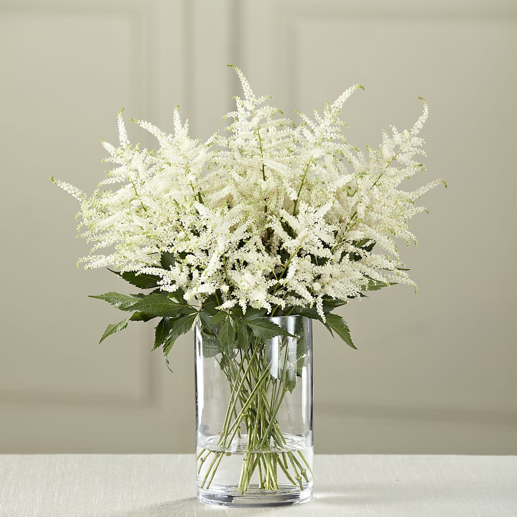 White Astilbe Bouquet – Eastland Heaven Sent Floral, Eastland TX