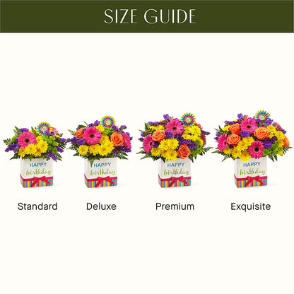 Birthday Brights Bouquet –  Eastland Heaven Sent Floral, Eastland TX