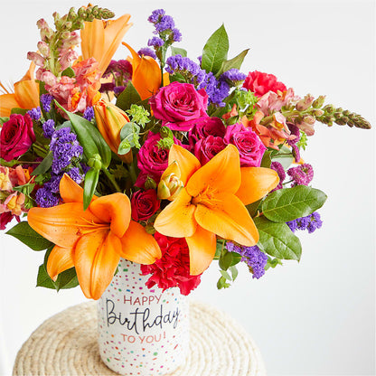 Birthday Palooza Bouquet –  Eastland Heaven Sent Floral, Eastland TX