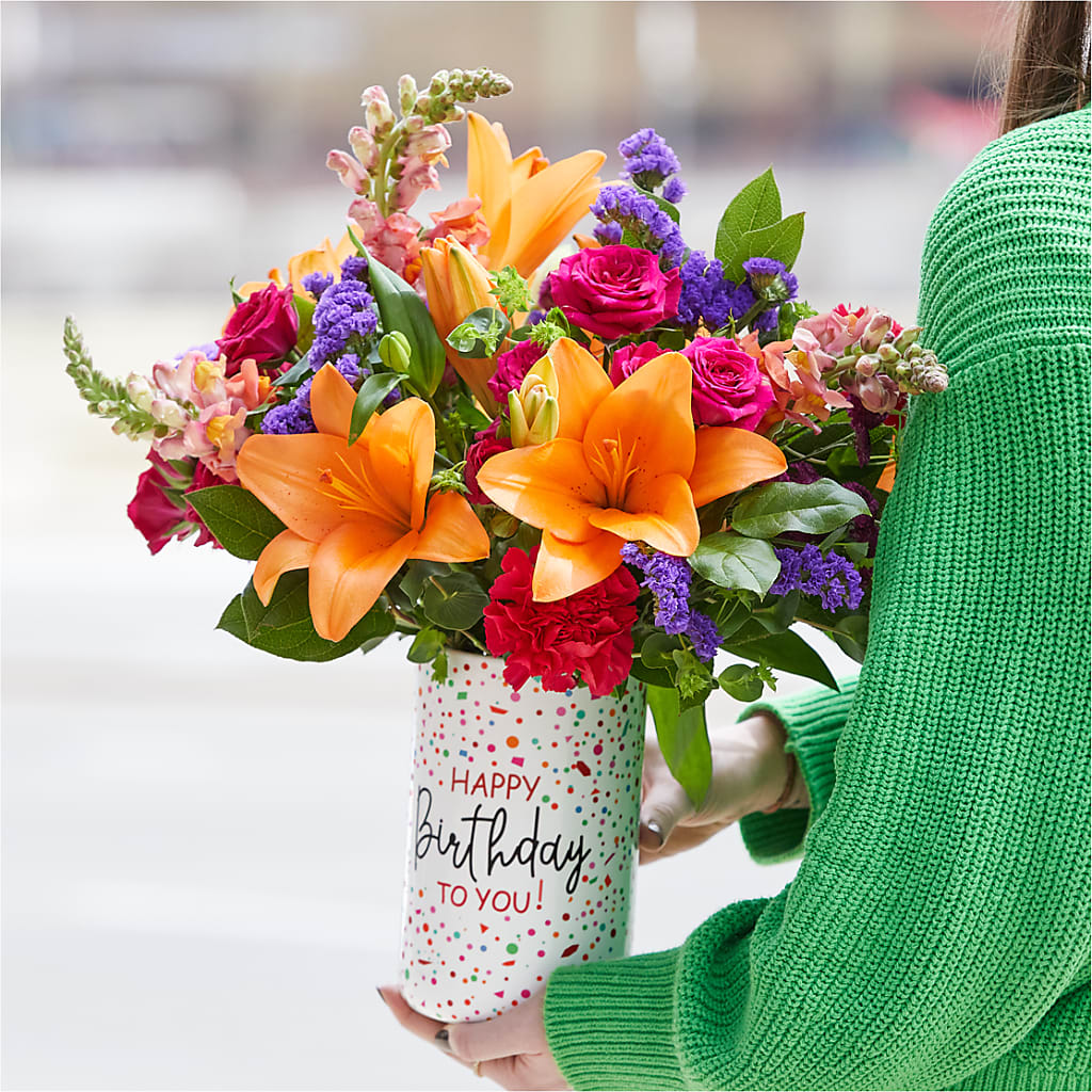 Birthday Palooza Bouquet –  Eastland Heaven Sent Floral, Eastland TX