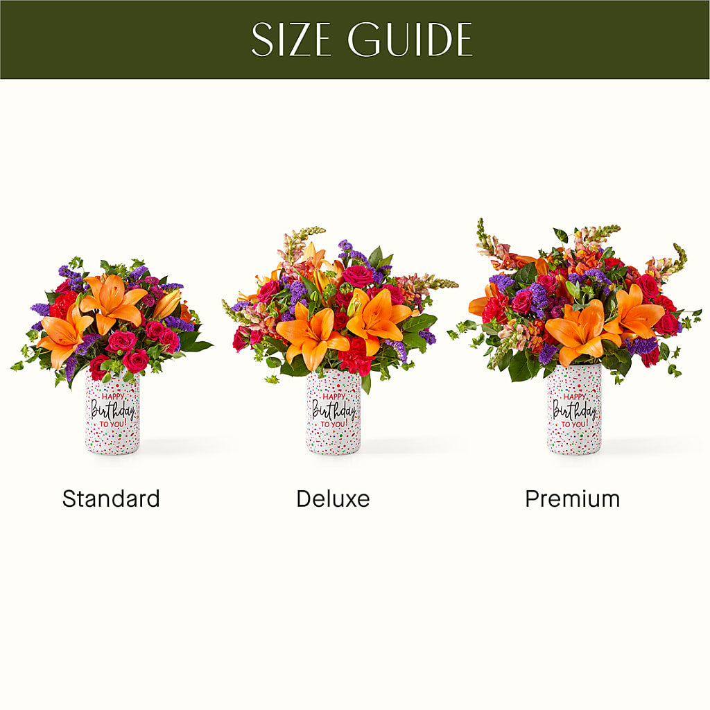 Birthday Palooza Bouquet –  Eastland Heaven Sent Floral, Eastland TX