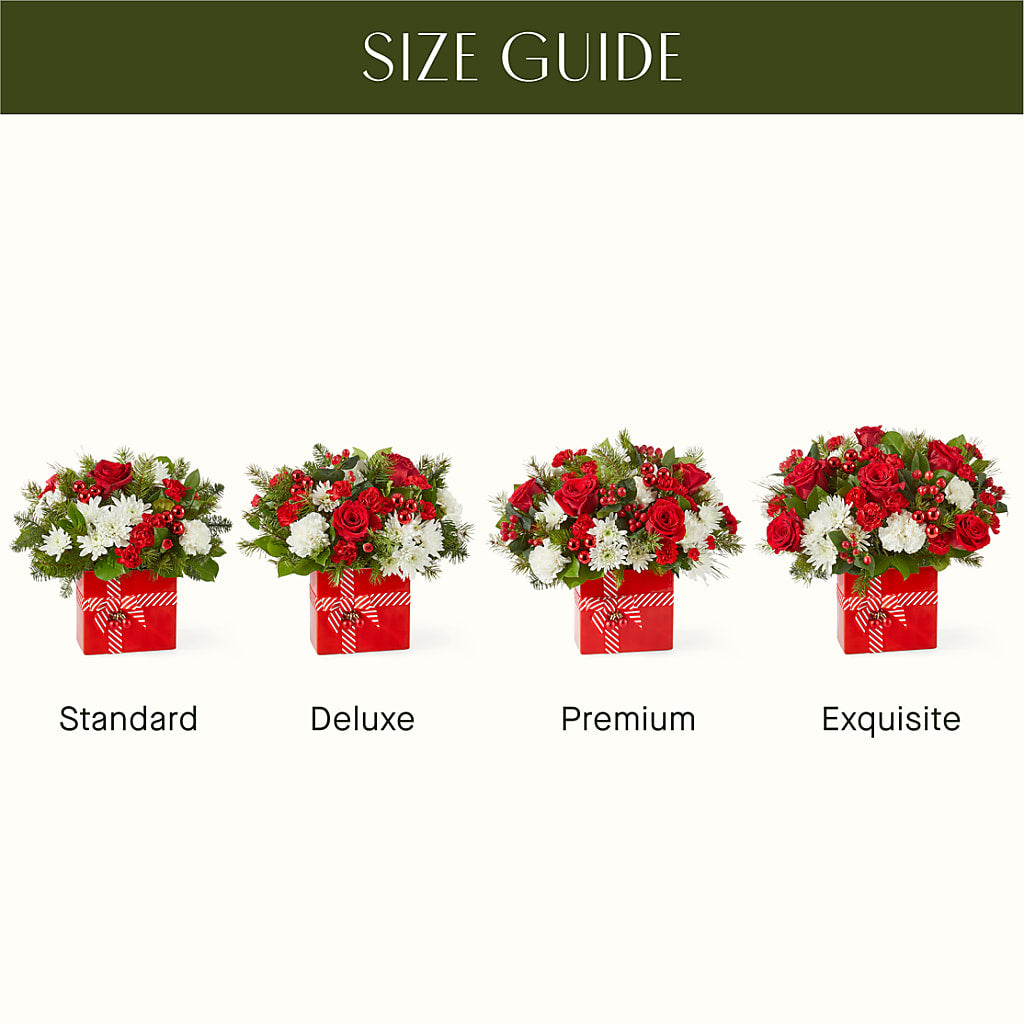 Presents Under the Tree Bouquet –  Eastland Heaven Sent Floral, Eastland TX